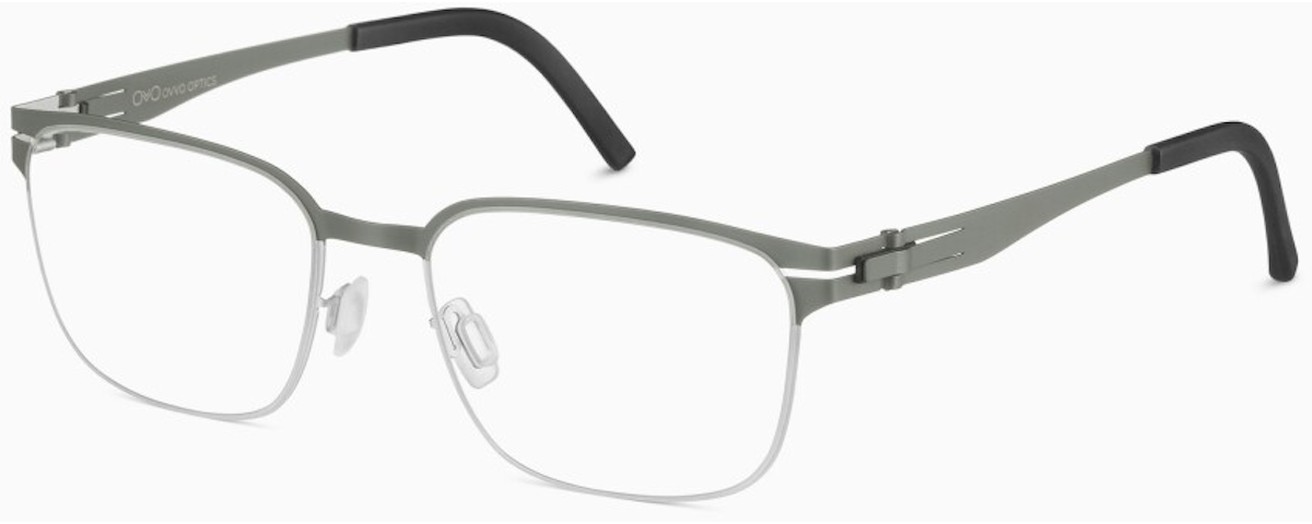 deep olive/titanium