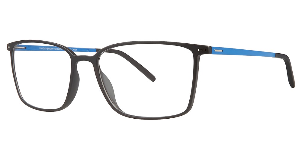 Matt Black/Blue