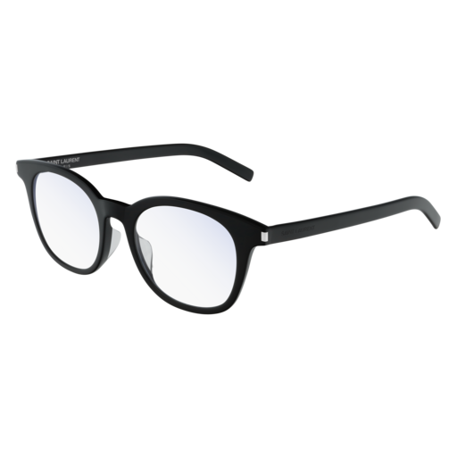 Saint Laurent SL 289/F SLIM round sunglasses in Black