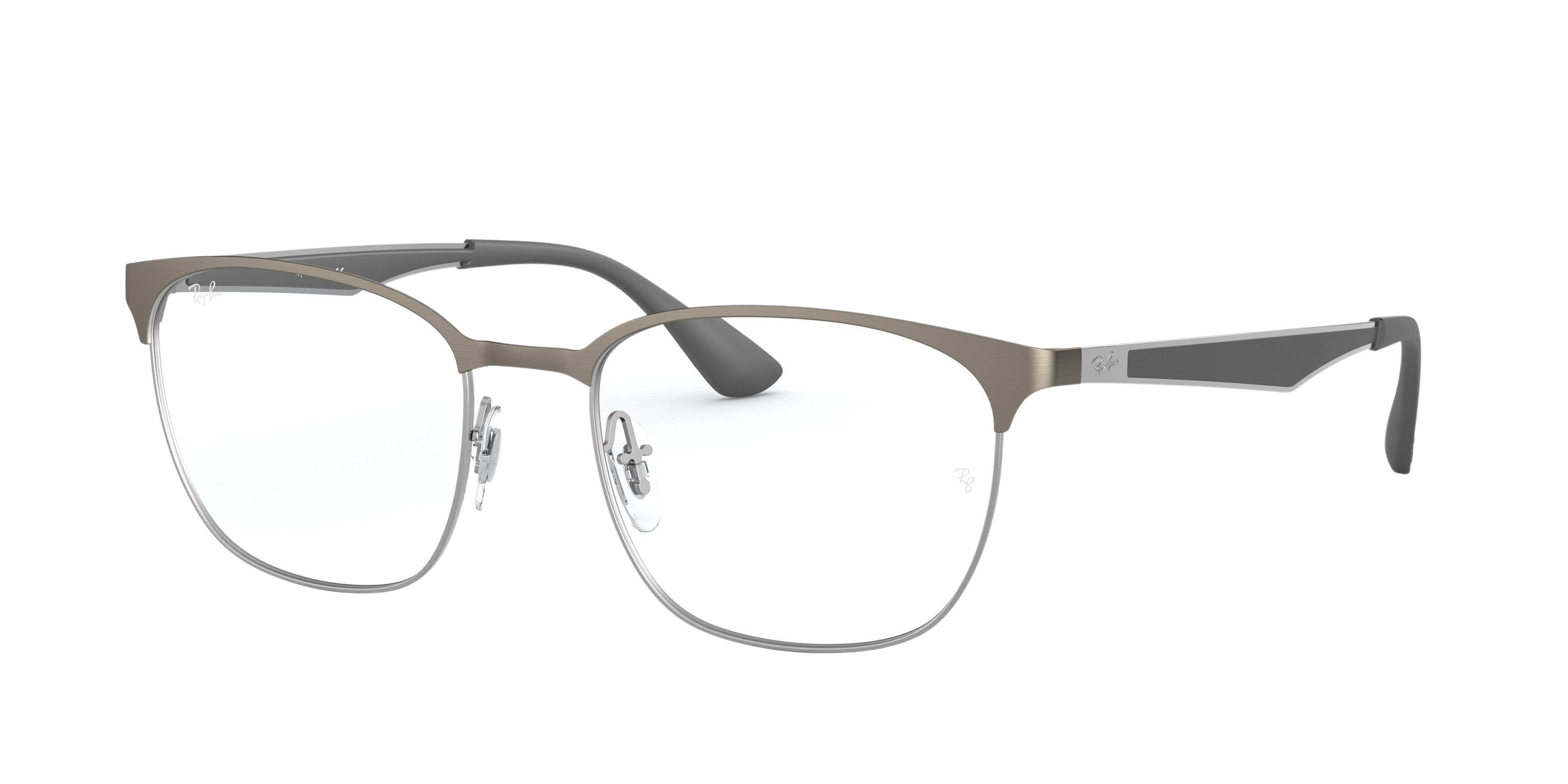 TOP BRUSCHED GUNMETAL ON SILVE