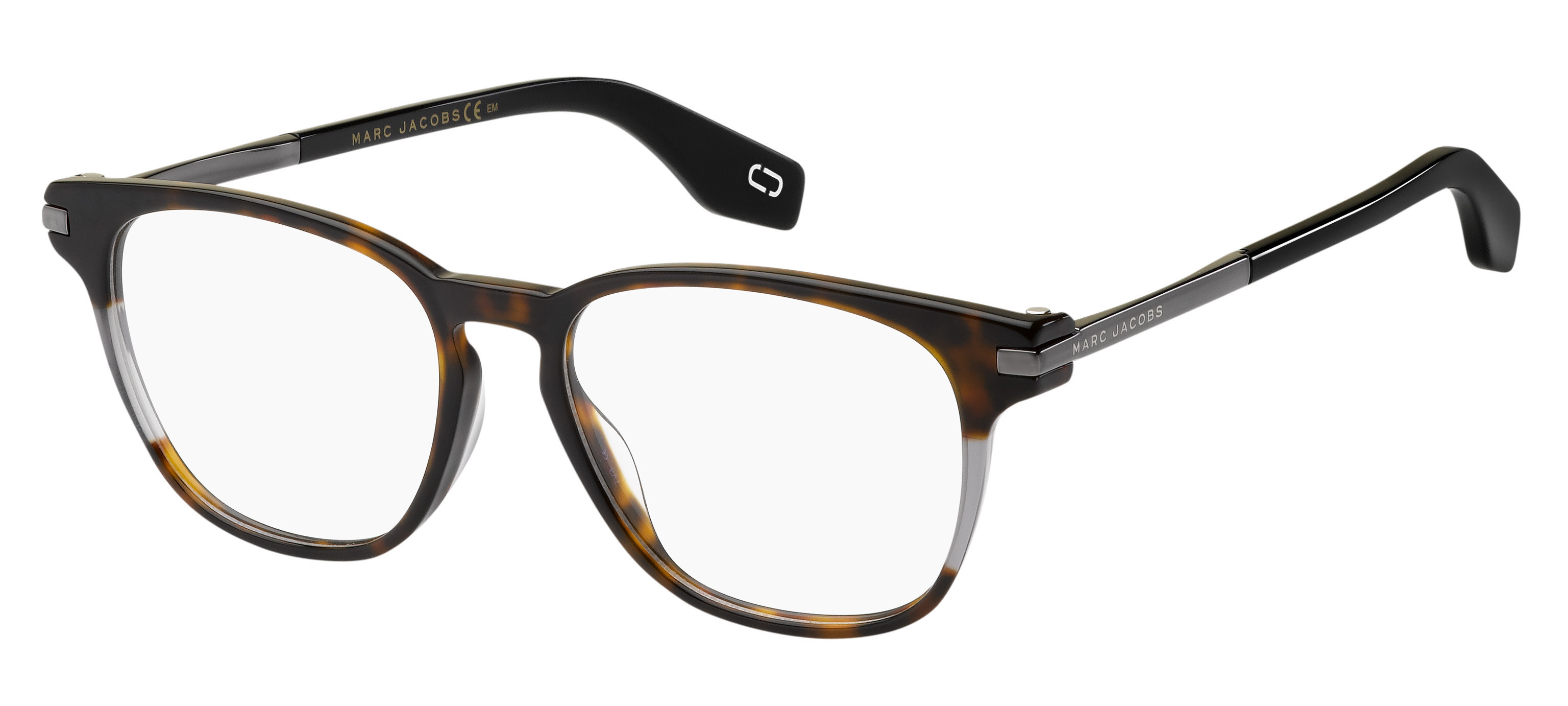 Marc Jacobs Marc 297 square eyeglasses in Dark Havana