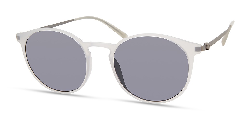 Modo 701 round eyeglasses in Matte Light Grey