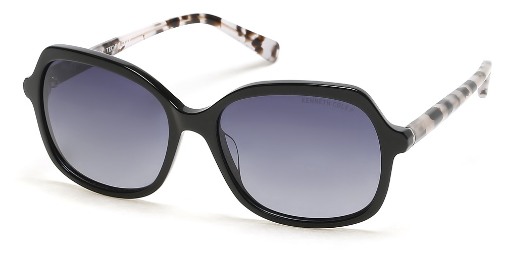 shiny black / smoke polarized