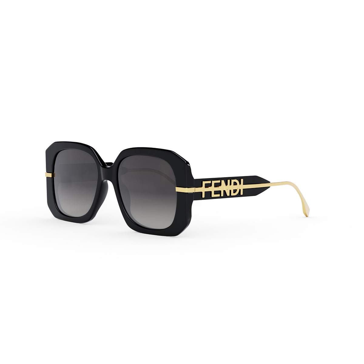 Shiny Solid black,  Lenses  Smoke