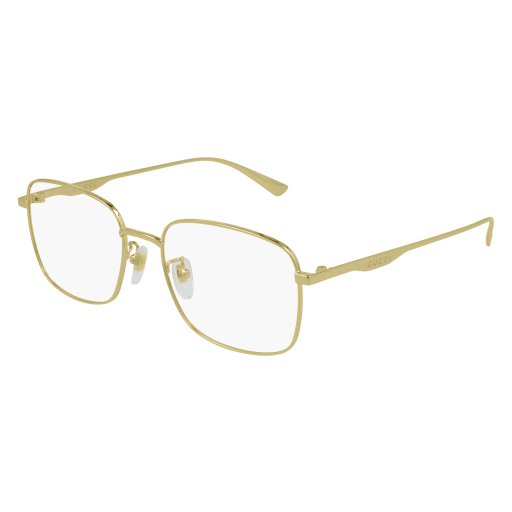 Gucci GG0869OA rectangle sunglasses in Gold