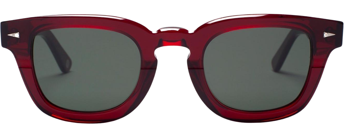 Burgundy / Green