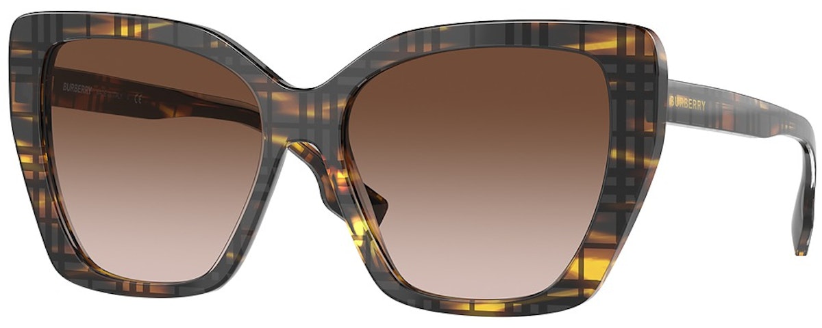TOP CHECK/STRIPED BROWN / BROWN GRADIENT