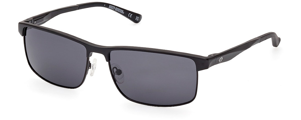 matte black / smoke polarized