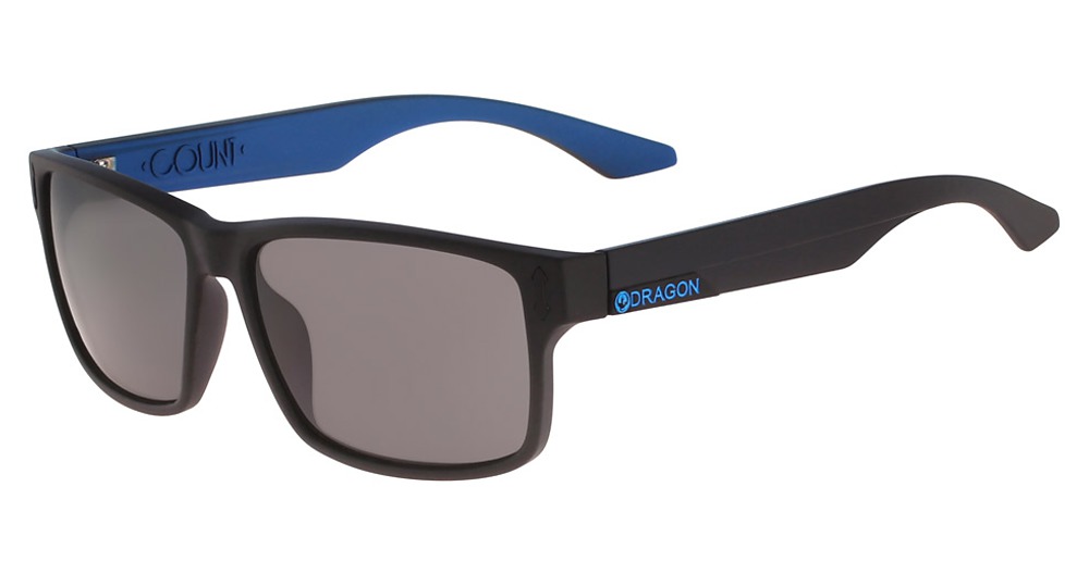 (008) MATTE BLACK BLUE/LL SMOKE