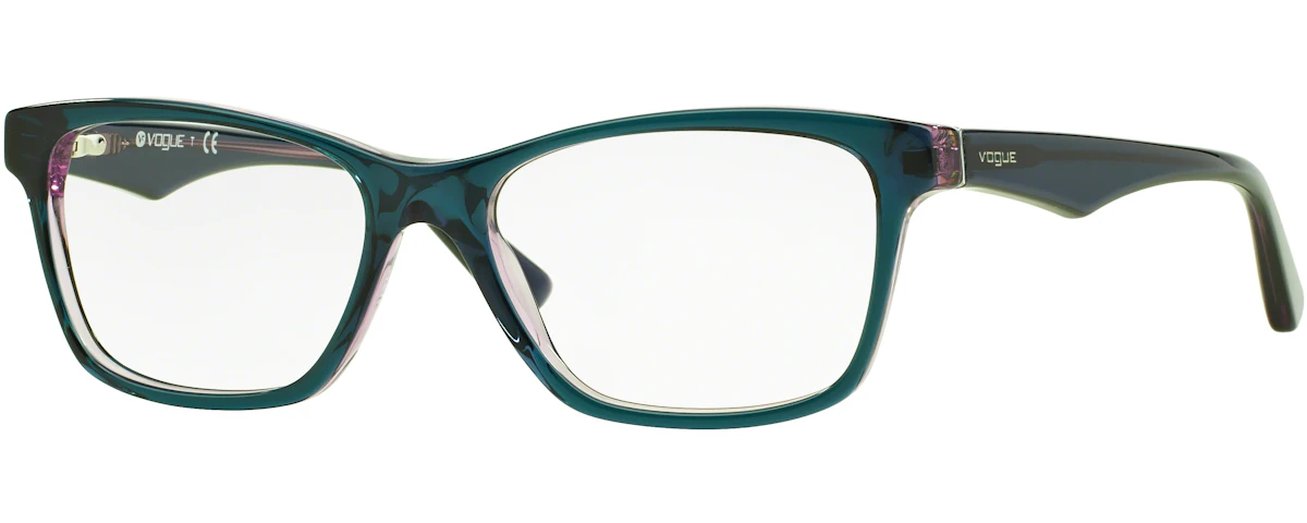 TOP TRANSPARENT GREEN/VIOLET