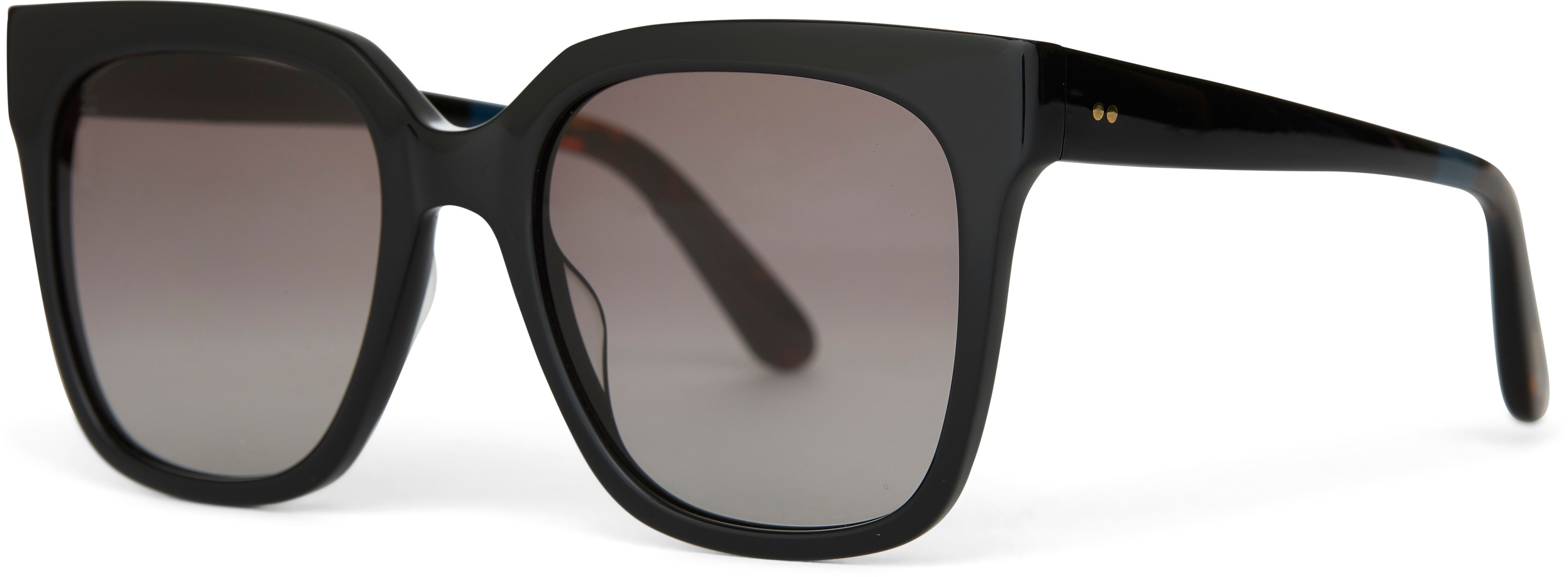 SUN- NATASHA SHINY BLACK/GREY GRADIENT