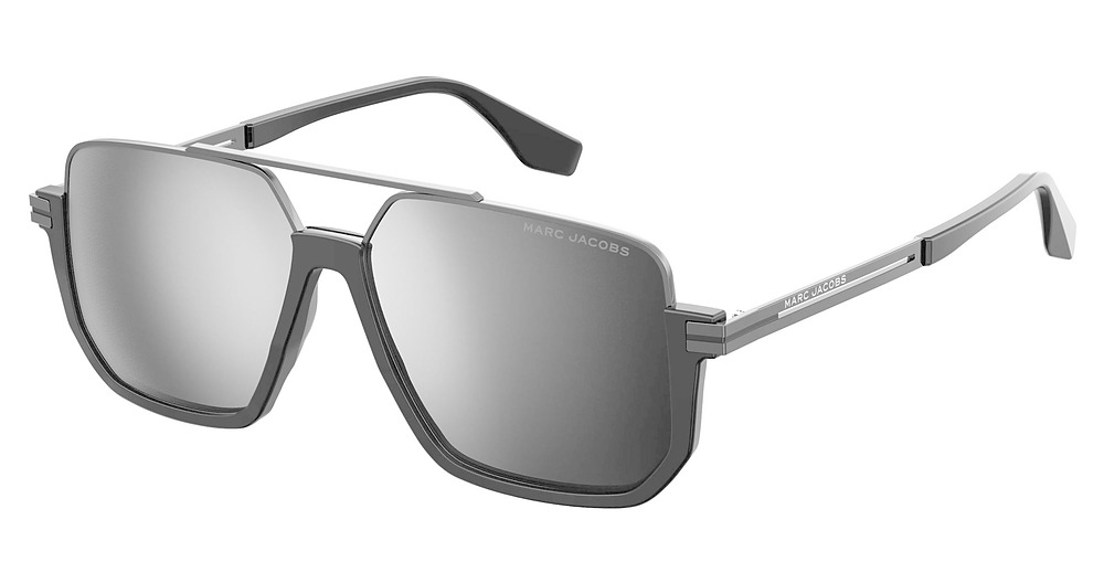 Marc Jacobs Marc 413/S aviator sunglasses in Black/Silver Mirror