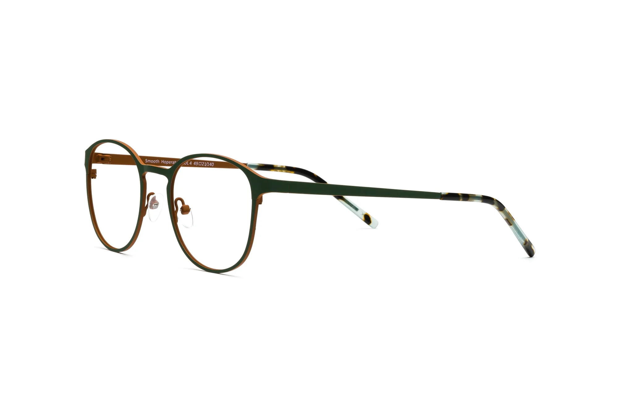 OLIVE OUTSIDE BROWN INSIDE