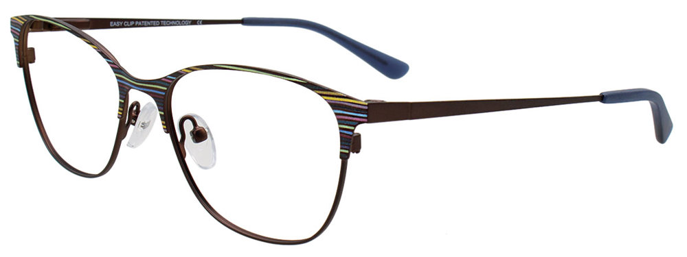Copper & Muticolor Stripes