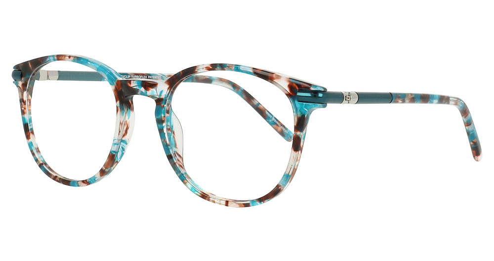 Teal & Brown