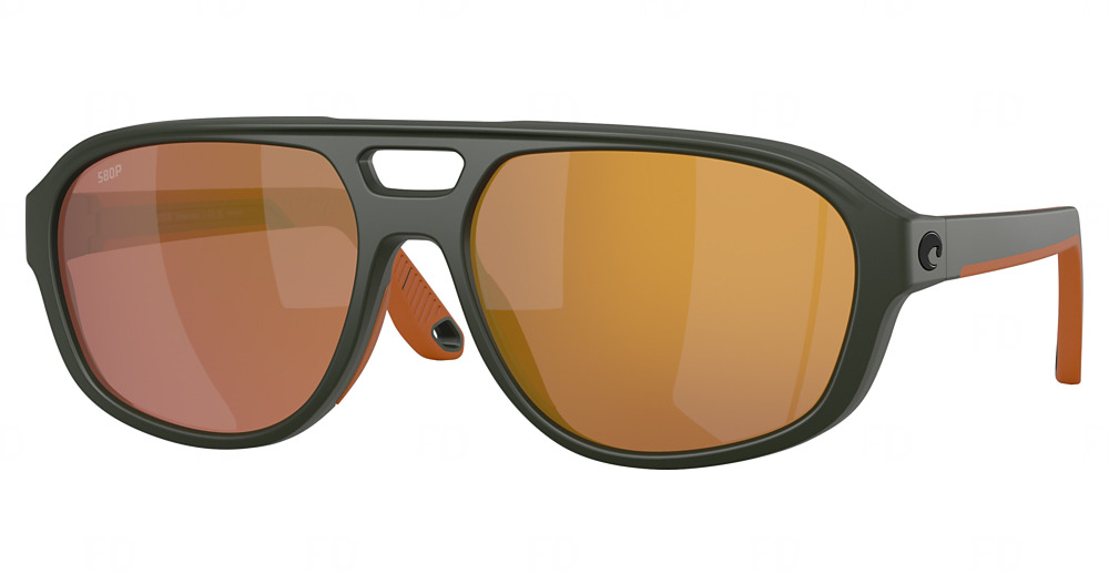 MATTE OLIVE / GOLD MIRROR 580P