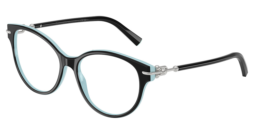 BLACK ON TIFFANY BLUE