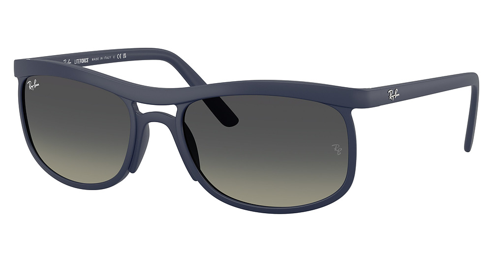 Ray-Ban RB4452 sunglasses in Sand Dark Blue/Gradient Grey