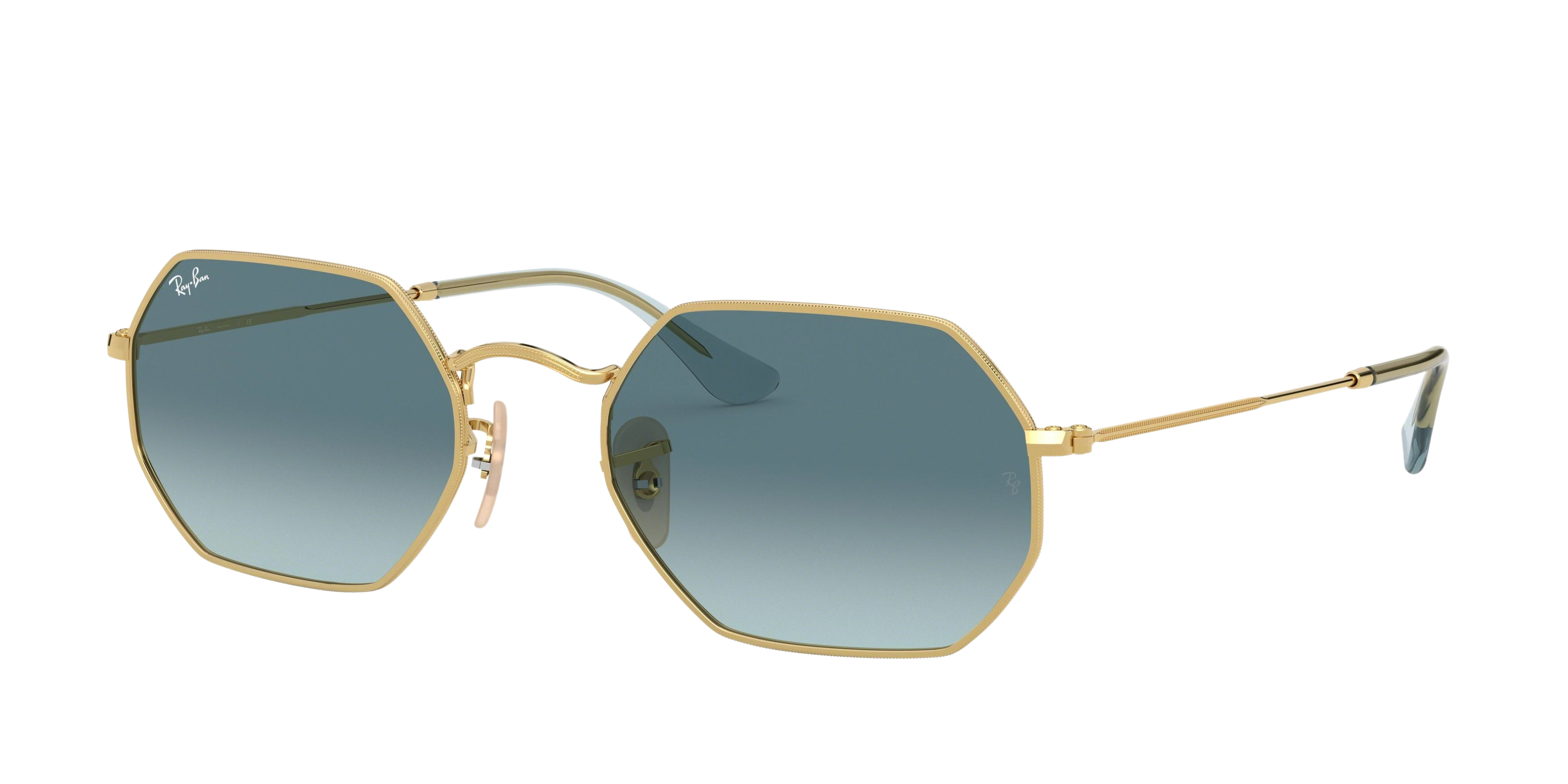 Ray-Ban RB3556N square sunglasses in Gold