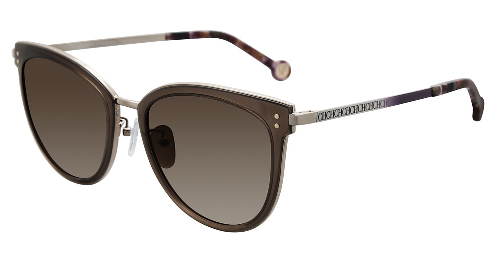 Carolina Herrera SHE102 cateye sunglasses in Brown 08 Fe