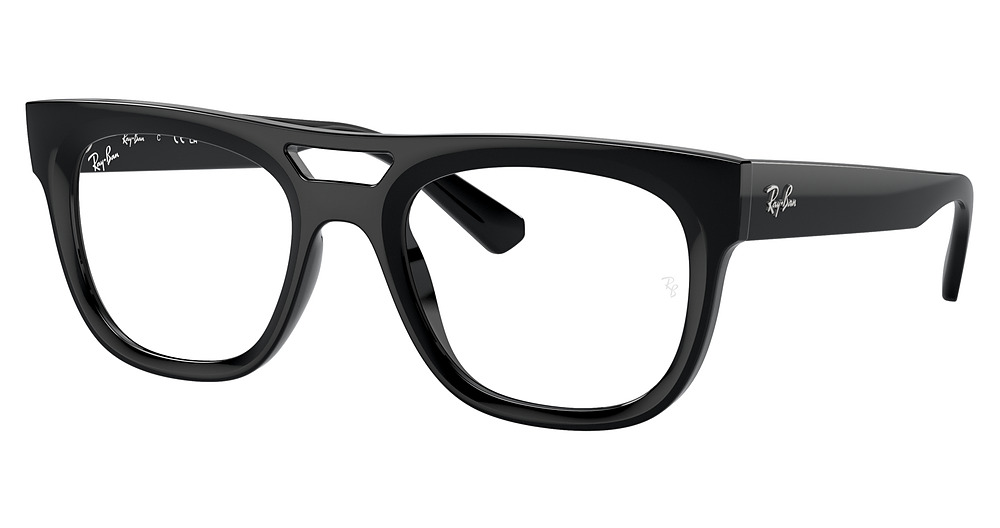 Ray-Ban RX7226 PHIL round eyeglasses in Black