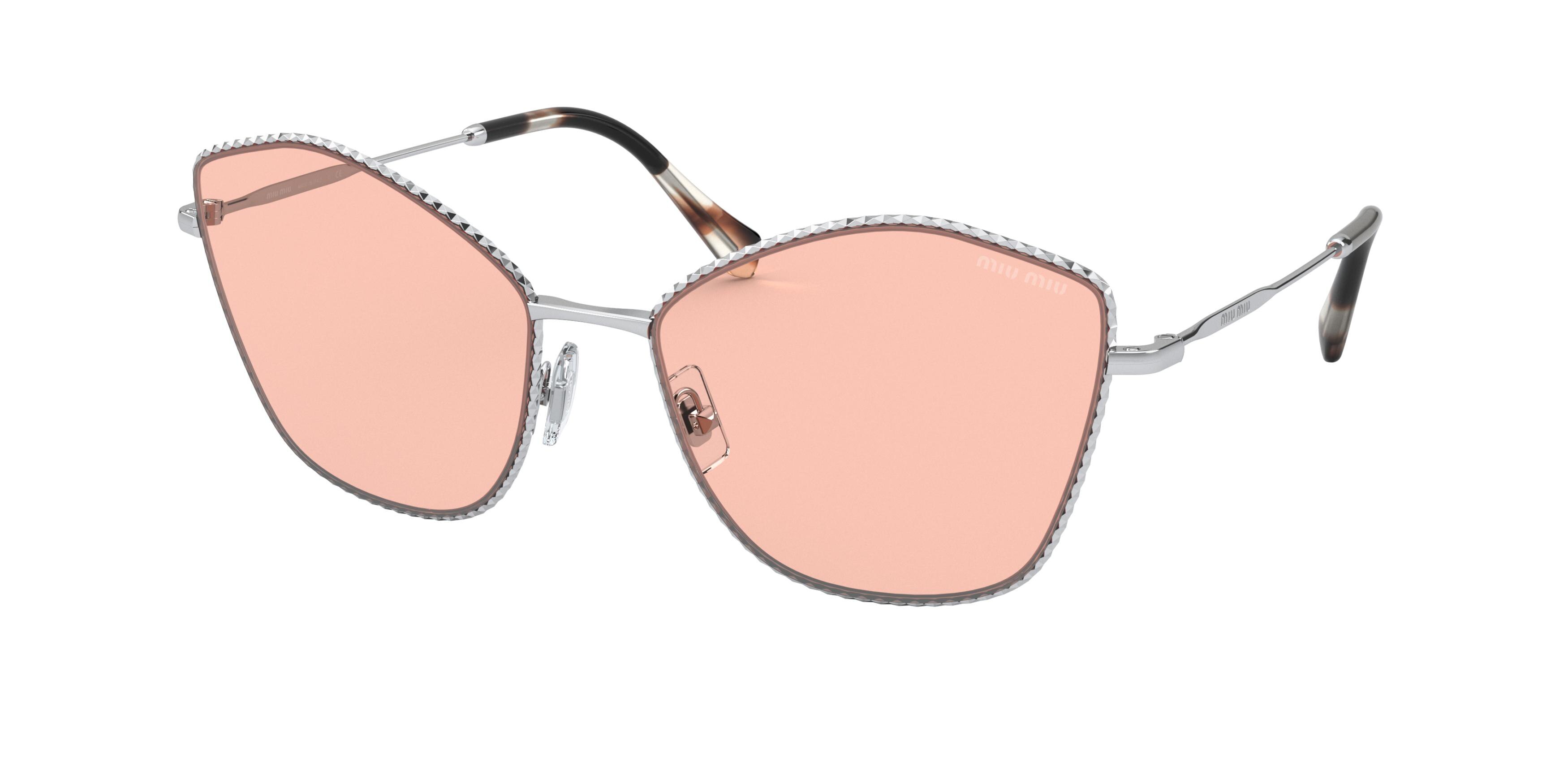 Miu Miu MU 60VS cateye sunglasses in Silver