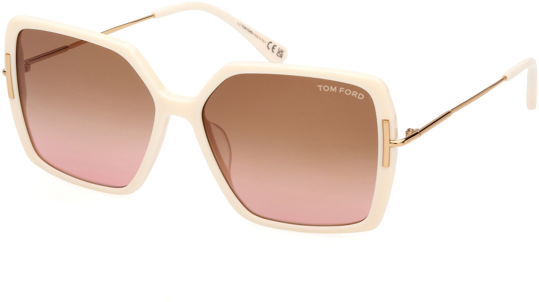 ivory / gradient brown
