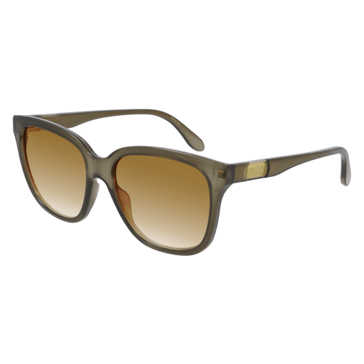 Gucci GG0790S rectangle sunglasses in Brown Brown Orange/Orange
