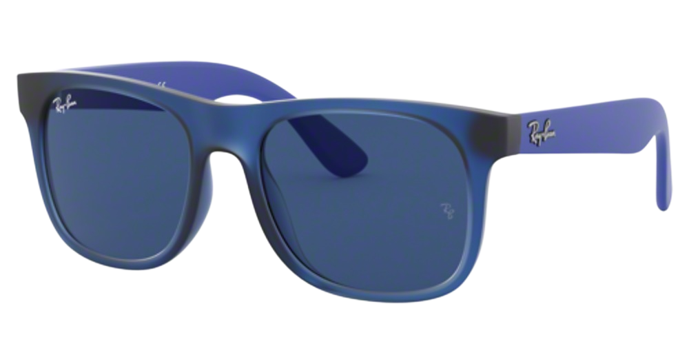 RUBBER TRANSPARENT BLUE / DARK BLUE