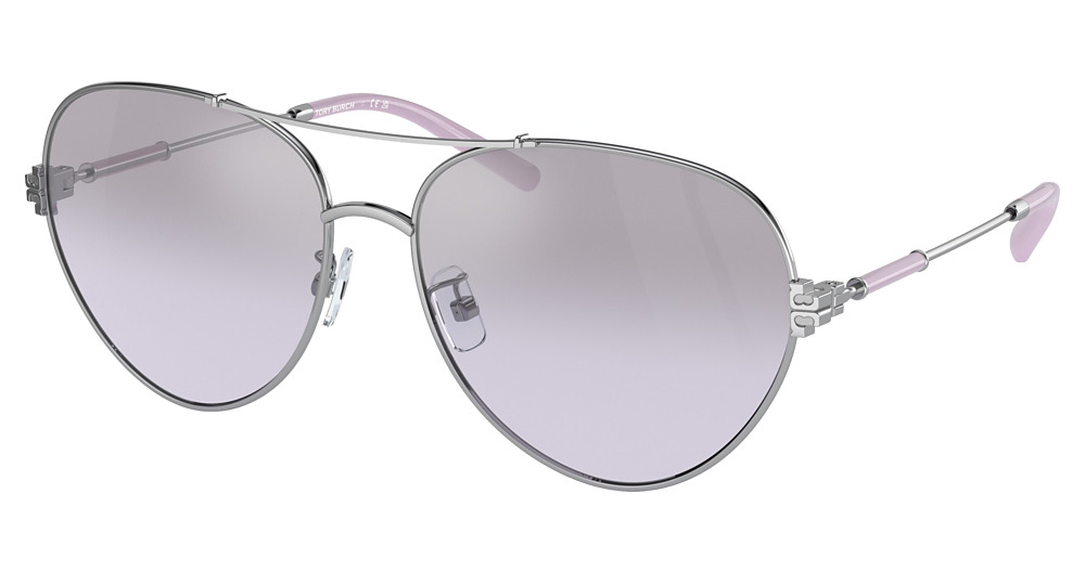SILVER / VIOLET MIRROR GRADIENT SILVER