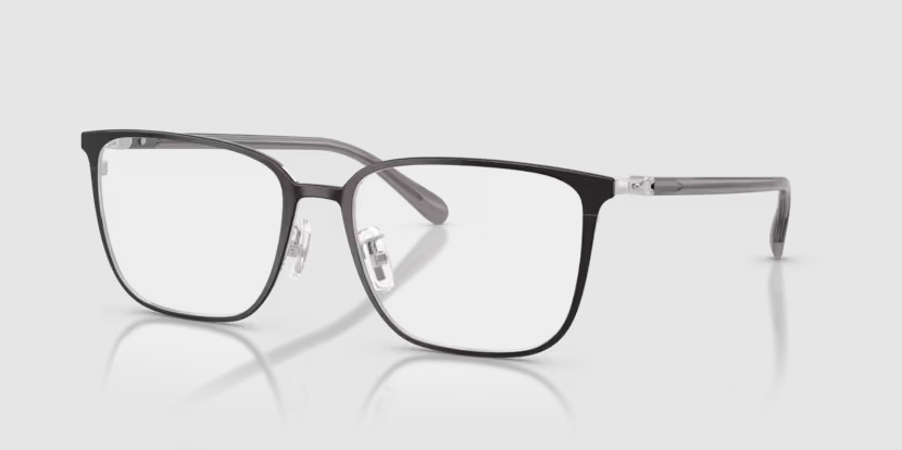 SHINY DARK GREY / SILVER