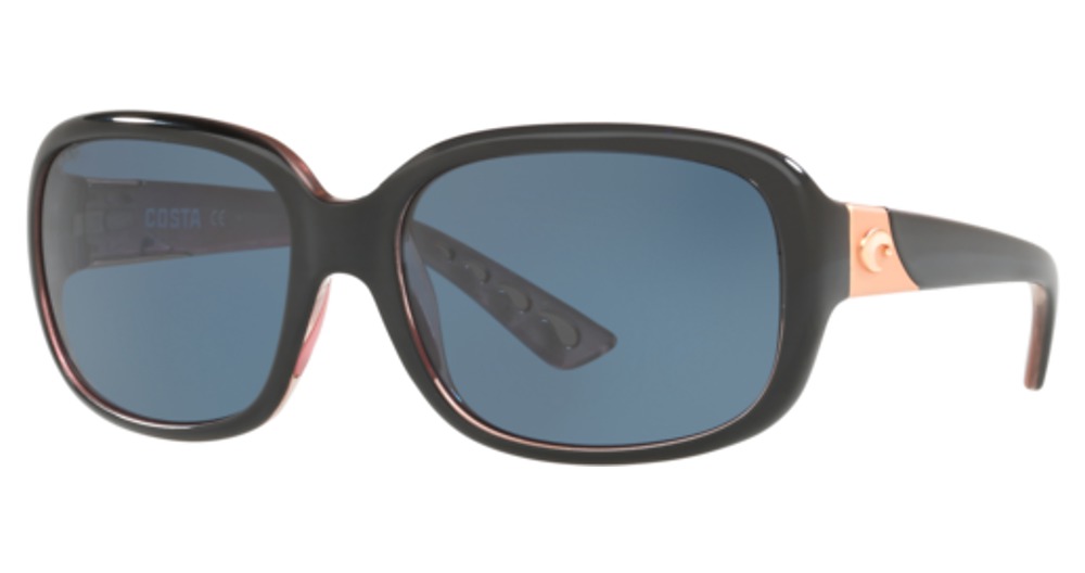 132 SHINY BLACK HIBISCUS / GRAY 580P