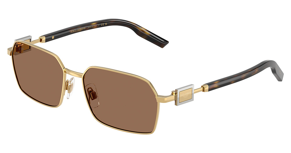 GOLD / DARK BROWN