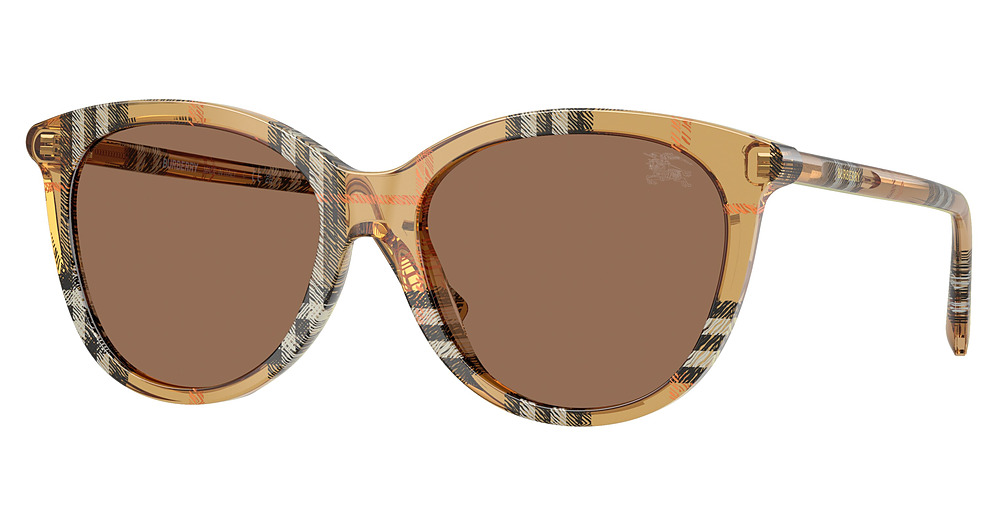 CHECK SAND / DARK BROWN