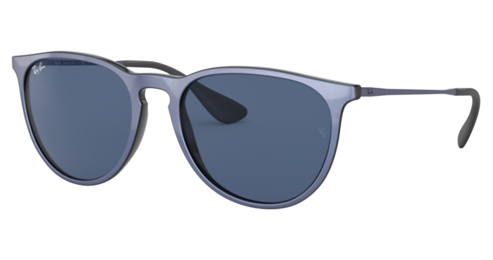 METALLIC VIOLET ON BLACK / DARK BLUE
