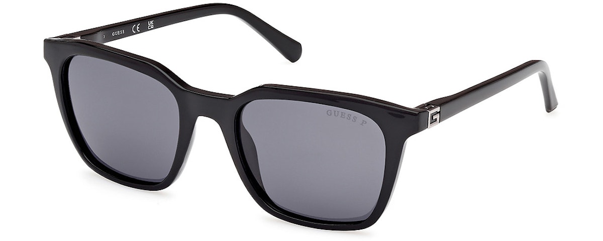 shiny black / smoke polarized