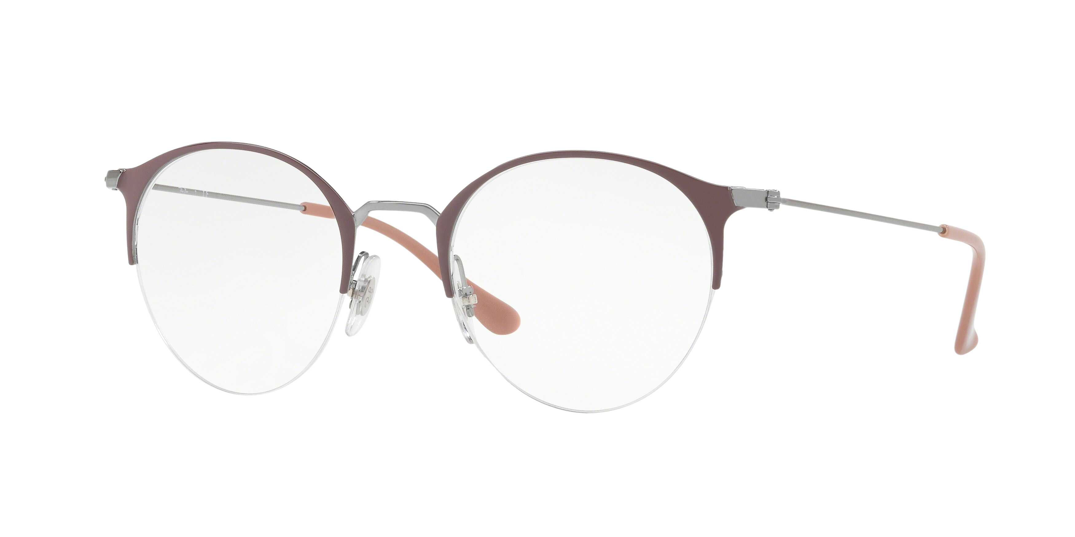 Ray-Ban RX3578V round eyeglasses in Gunmetal/Turtledove