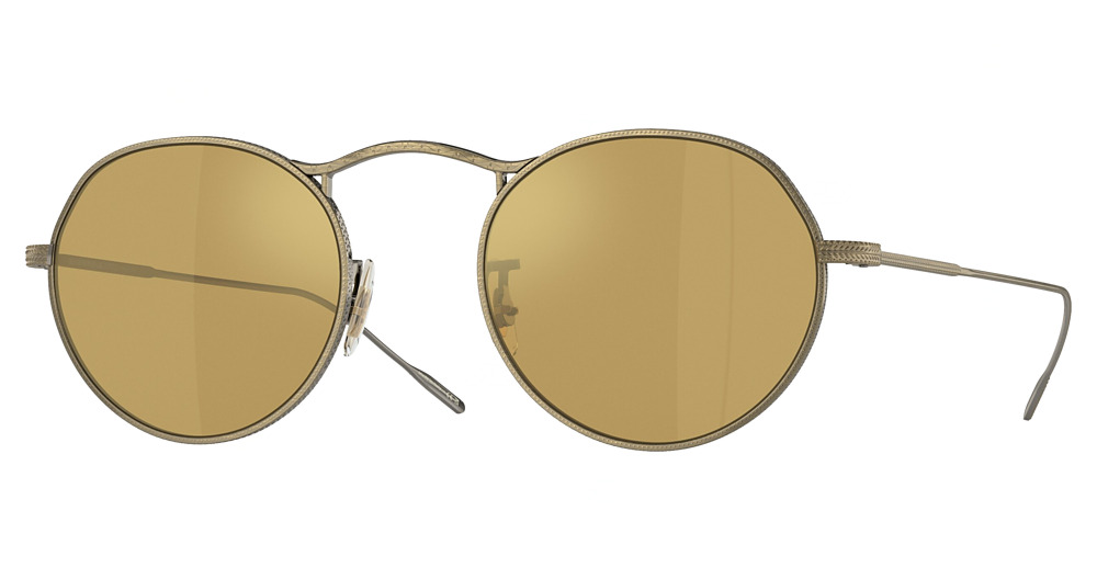 ANTIQUE GOLD / AMBER GOLDTONE