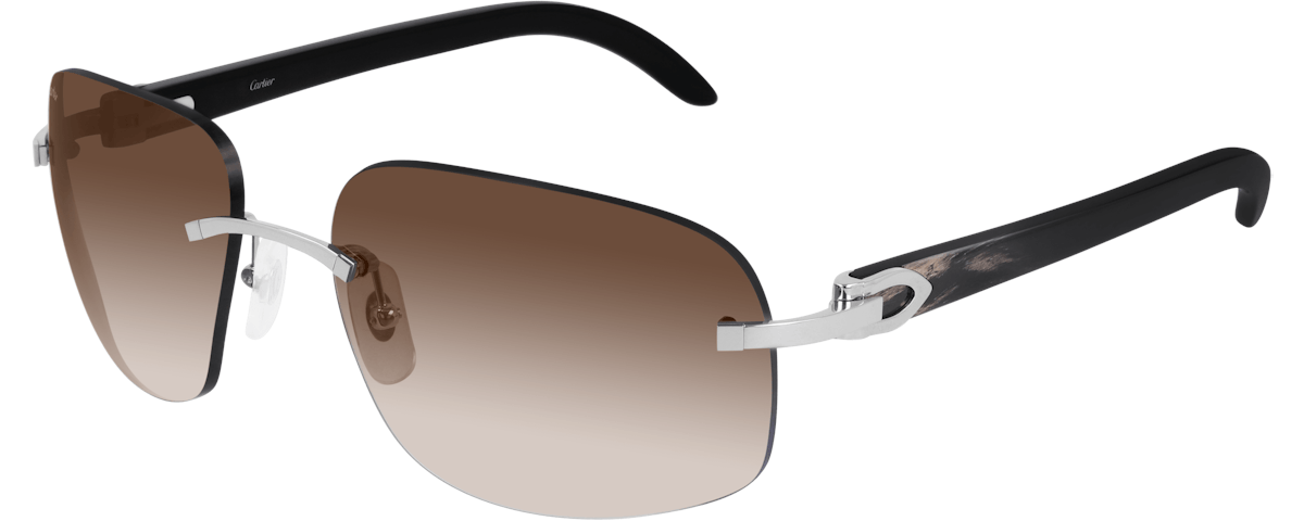 SILVER / BLACK / BROWN
