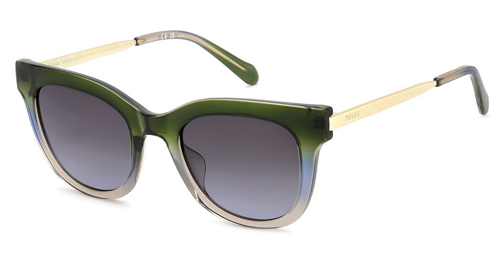 GREEN BEIG / DARK GREY SHADED