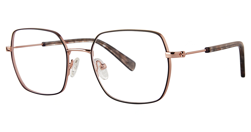 black/rose gold