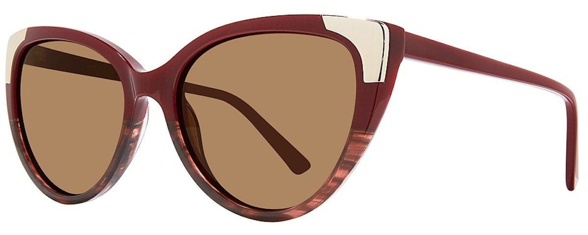 BURGUNDY / POLARIZED BROWN