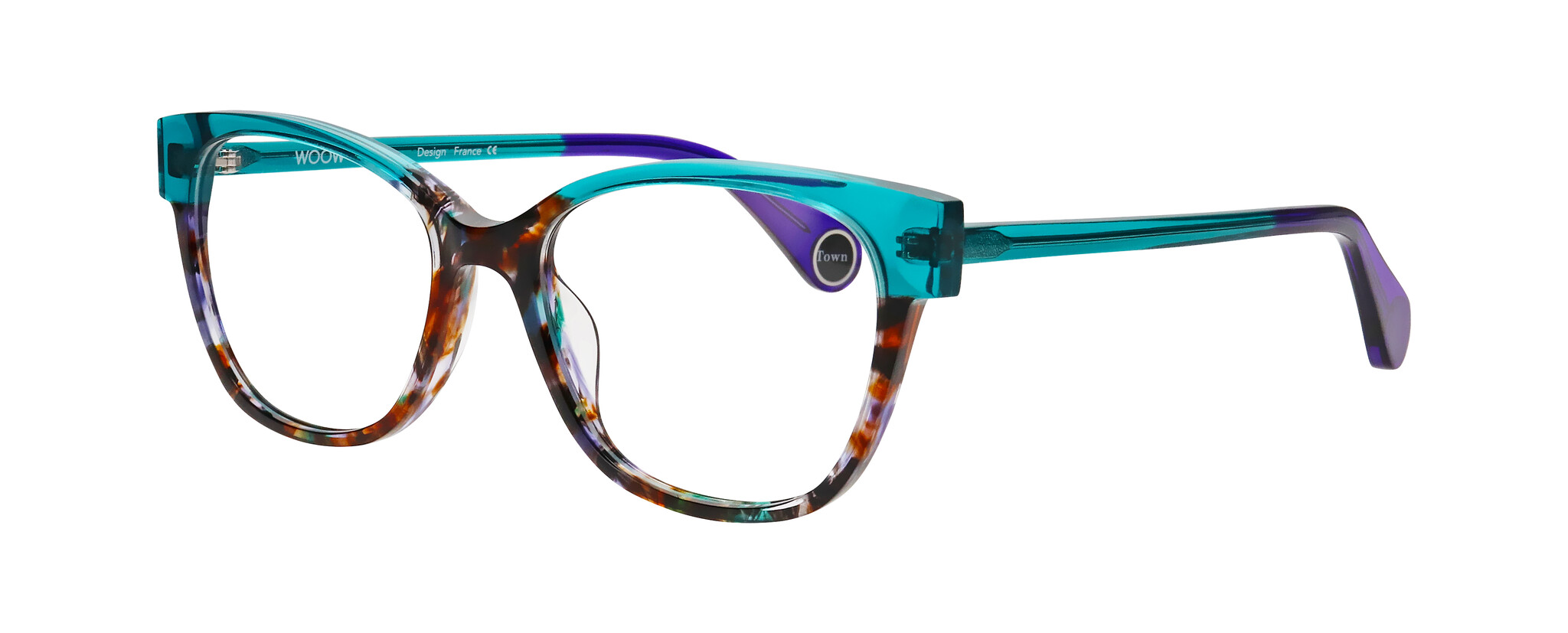 PURPLE/BROWN TORTOISE