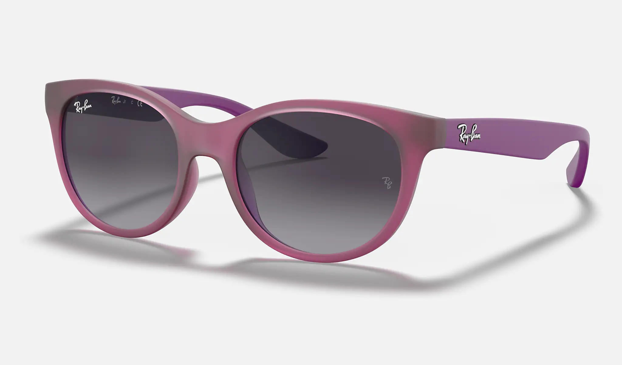 RUBBER TRANSPARENT FUXIA / LIGHT GREY GRADIENT DARK GREY