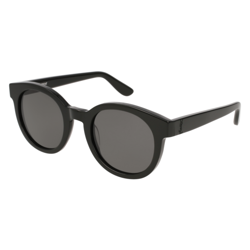 Saint Laurent SL M15 round sunglasses in Black