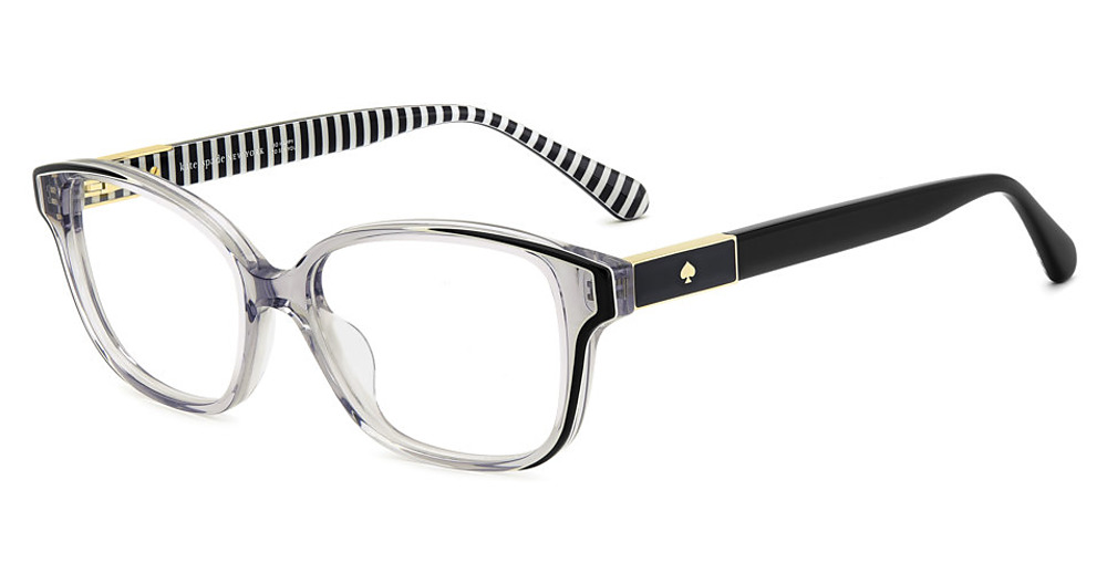 Kate Spade KS CHERETTE2/US rectangle eyeglasses in Crystal Grey