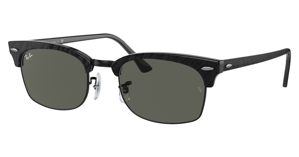 TOP WRINKLED BLACK ON BL / DARK GREY