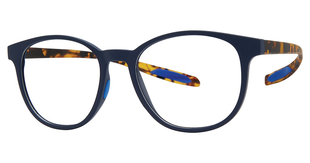 navy/tortoise matte