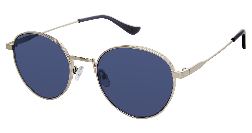 BRUSHED SILVER_DARK BLUE