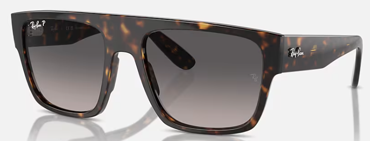 Ray-Ban RB0360S DRIFTER sunglasses in Havana/Grey Gradient Polarized